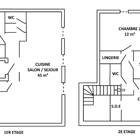 Duplex Calme Proche Plage, Parking Securise, Petit Animal Accepte - Fr-1-306-1322 *