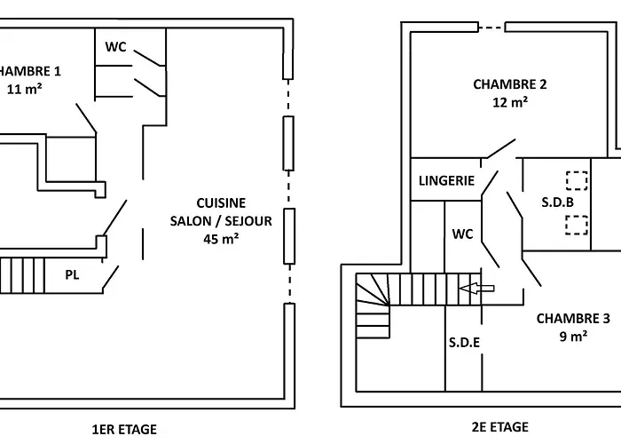 Duplex Calme Proche Plage, Parking Securise, Petit Animal Accepte - Fr-1-306-1322 *
